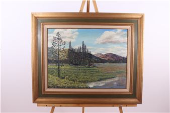 Oil Painting By Iva Basmar - Iva Basmar