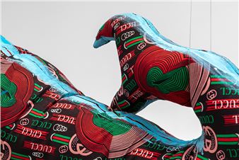 Amine Habki, Mukenge/Schellhammer, Linnéa Sjöberg, Weaving Stitching and Painting