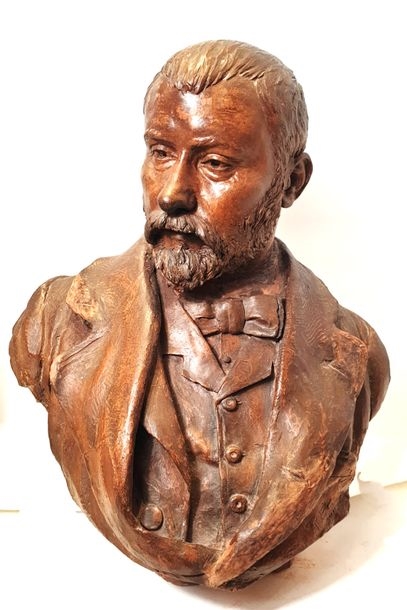 Artwork by Francisco Durrio, F Durieu / Paris 90, Made of ceramics