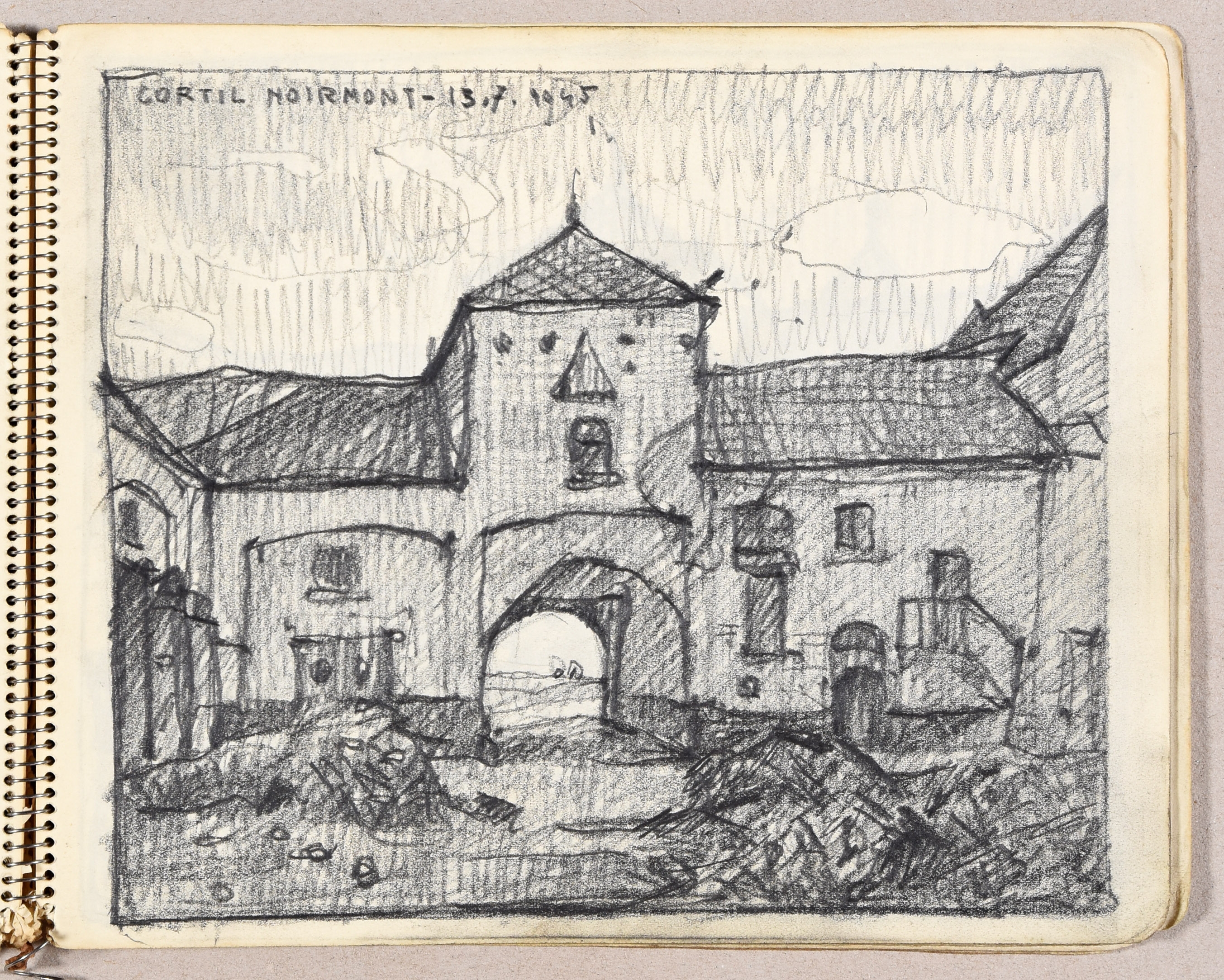 Mecislas De Rakowsky | Large sketchbook | MutualArt