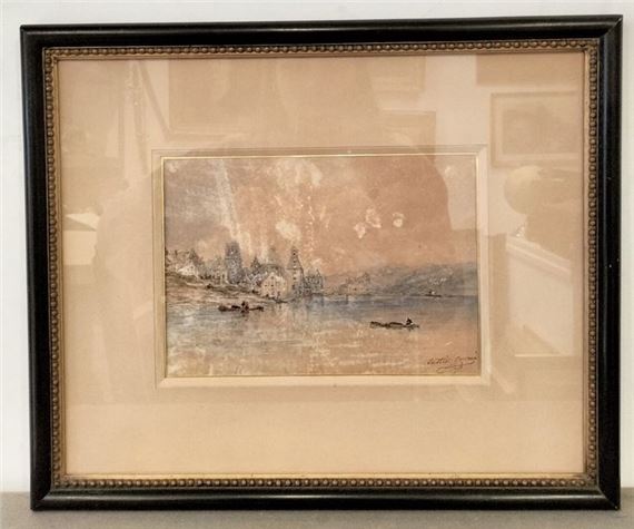 Cité lacustre by Pierre Justin Ouvrié