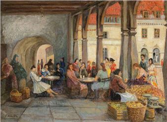 NA RYNKU W KAZIMIERZU - Franciszek Kmita