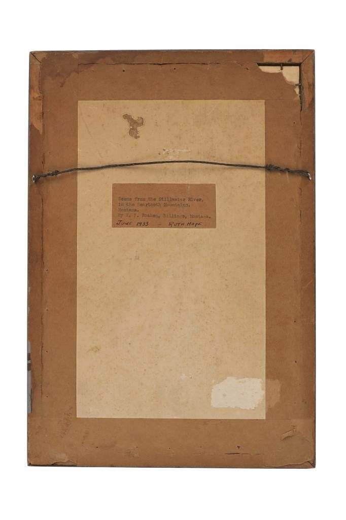 Kenneth F. Roahen | K.F. Roahen Stillwater River Montana Photograph (ca ...