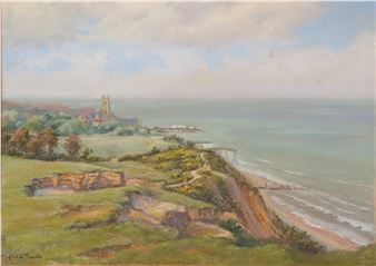 Cromer along the clifftops - Ronald Teale