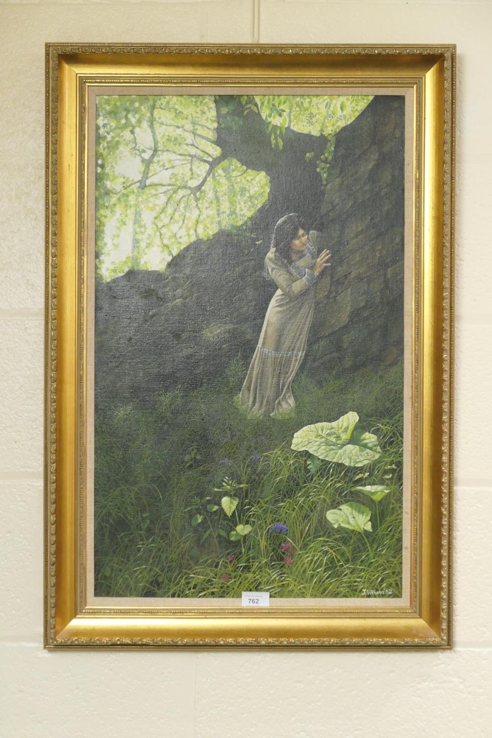 Artwork by James Williams, 'Concealed from sight', Made of oil on canvas board