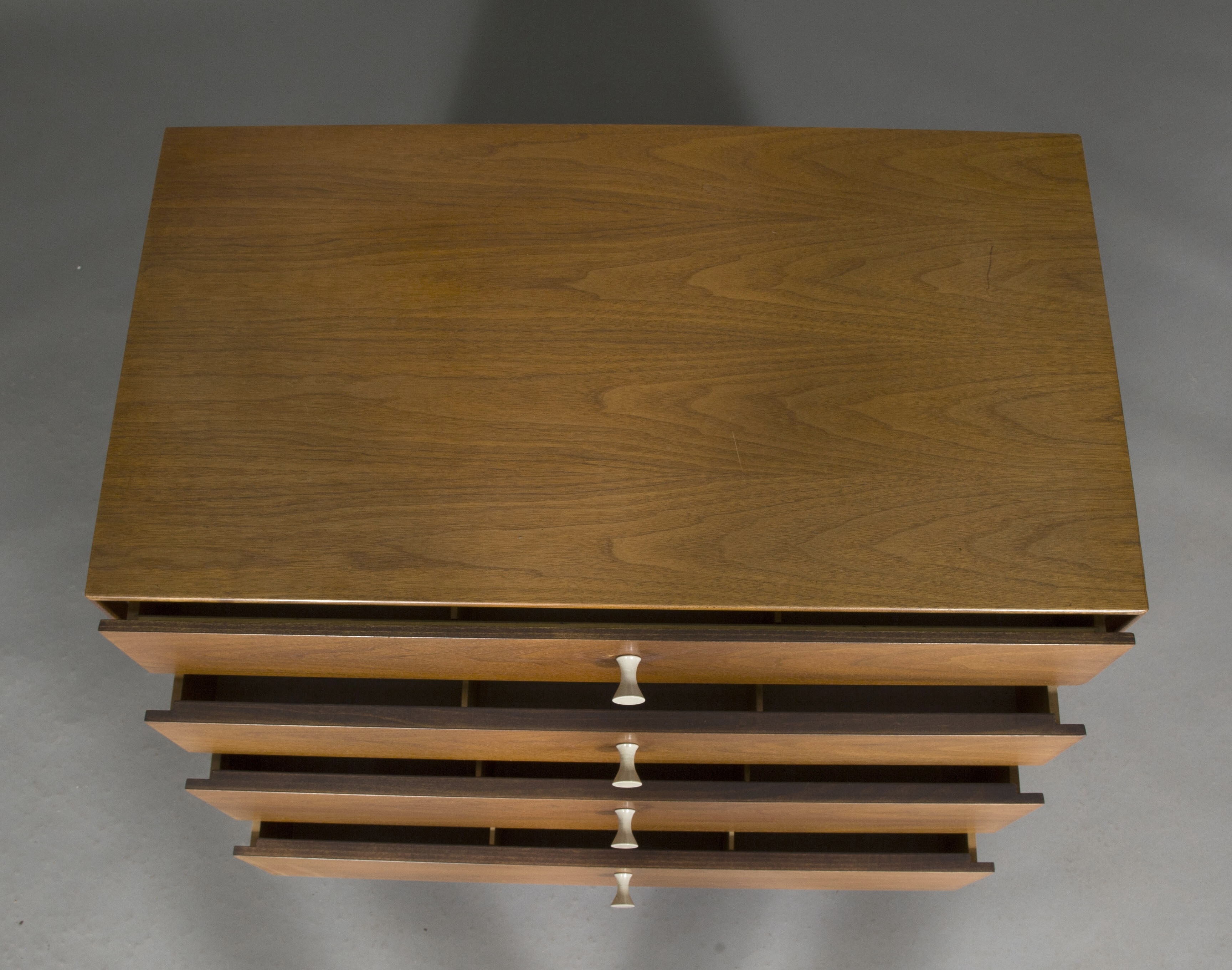 George Nelson | George Nelson for Herman Miller Walnut Thin Edge Chest ...