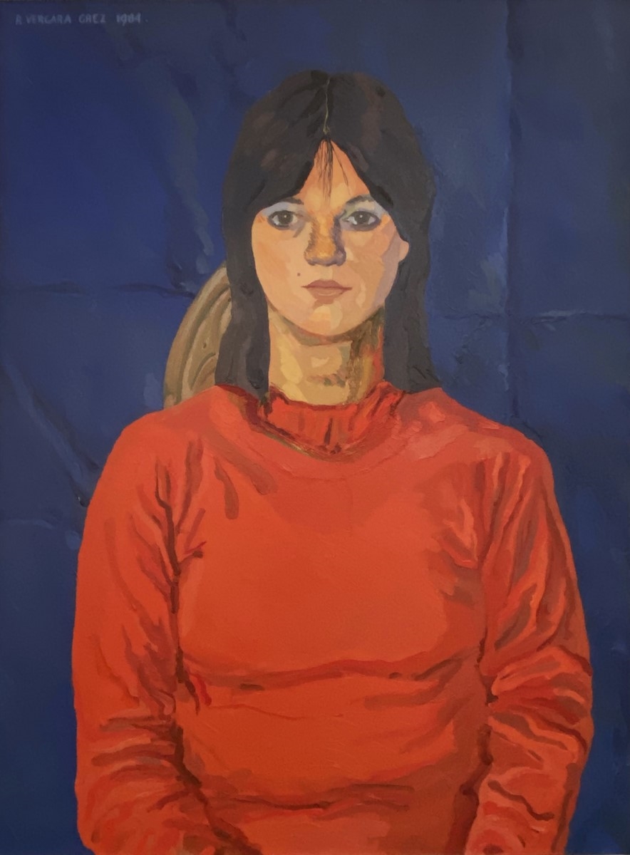Portrait of Jeannine Brugère, 1984 by Ramón Vergara Grez