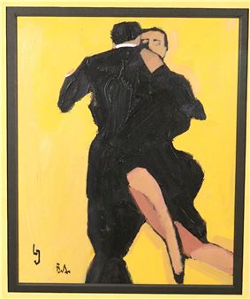 Buenos Aires Tango Dancers, 2009, - Argentinian School, 20th Century