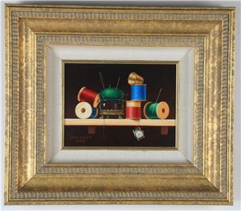 Hanging on by a Thread, 1990, - Beatrice Zerwekh