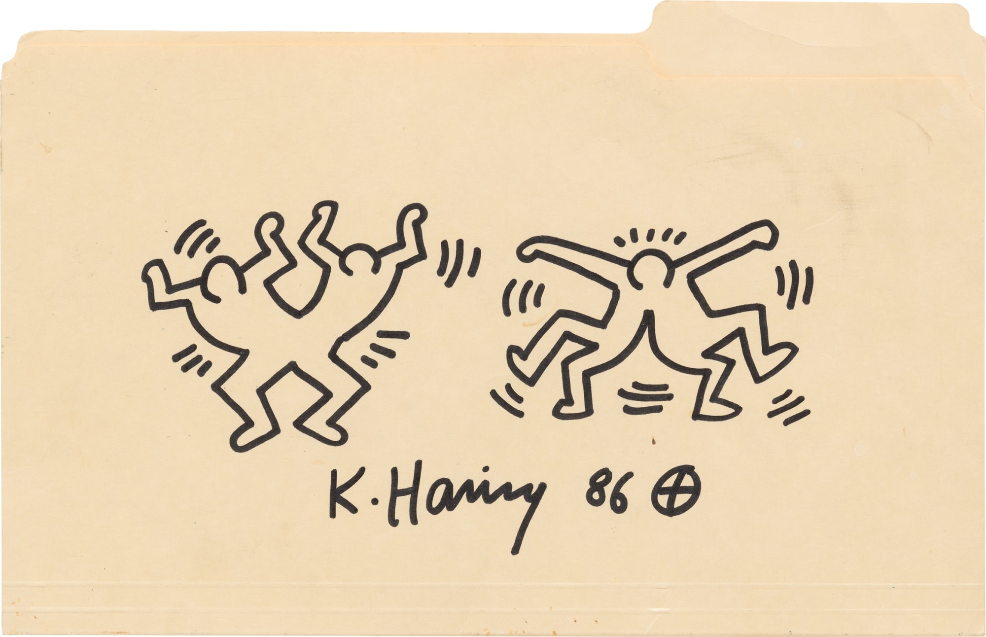 Haring Keith Untitled (1986) Compare similar artworks MutualArt