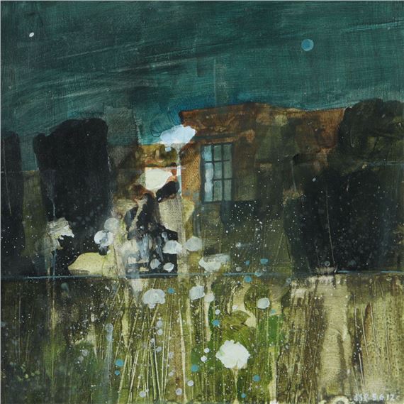 DARK HOUSES / FLOWERS by Julian Sutherland-Beatson