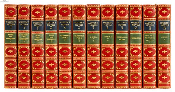 Austen (Jane) The Novels, 12 vol., Edinburgh, John Grant, 1911.