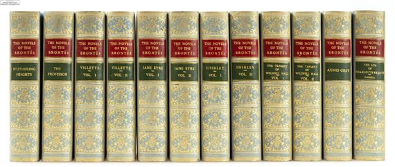 Brontë (Charlotte, Emily and Anne) The Novels, 12 vol., "Thornton edition", Edinburgh... - Charlotte Brontë