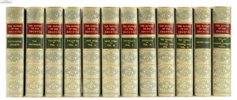 Brontë (Charlotte, Emily and Anne) The Novels, 12 vol., &quot;Thornton edition&quot;, Edinburgh... - Charlotte Brontë