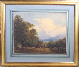 Paysage animé - Paul Francois Camoin