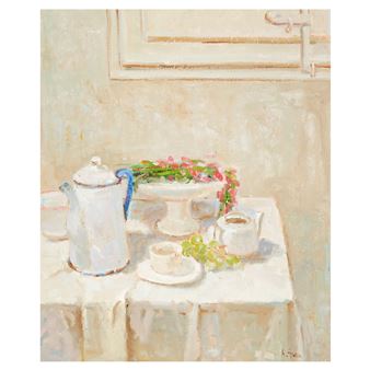 Composición con flores - Alicia Grau