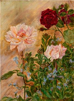 Still life with flowers - Marianne Nordqvist