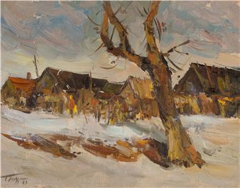 Winter landscape - Sergei Pakhomtcnik