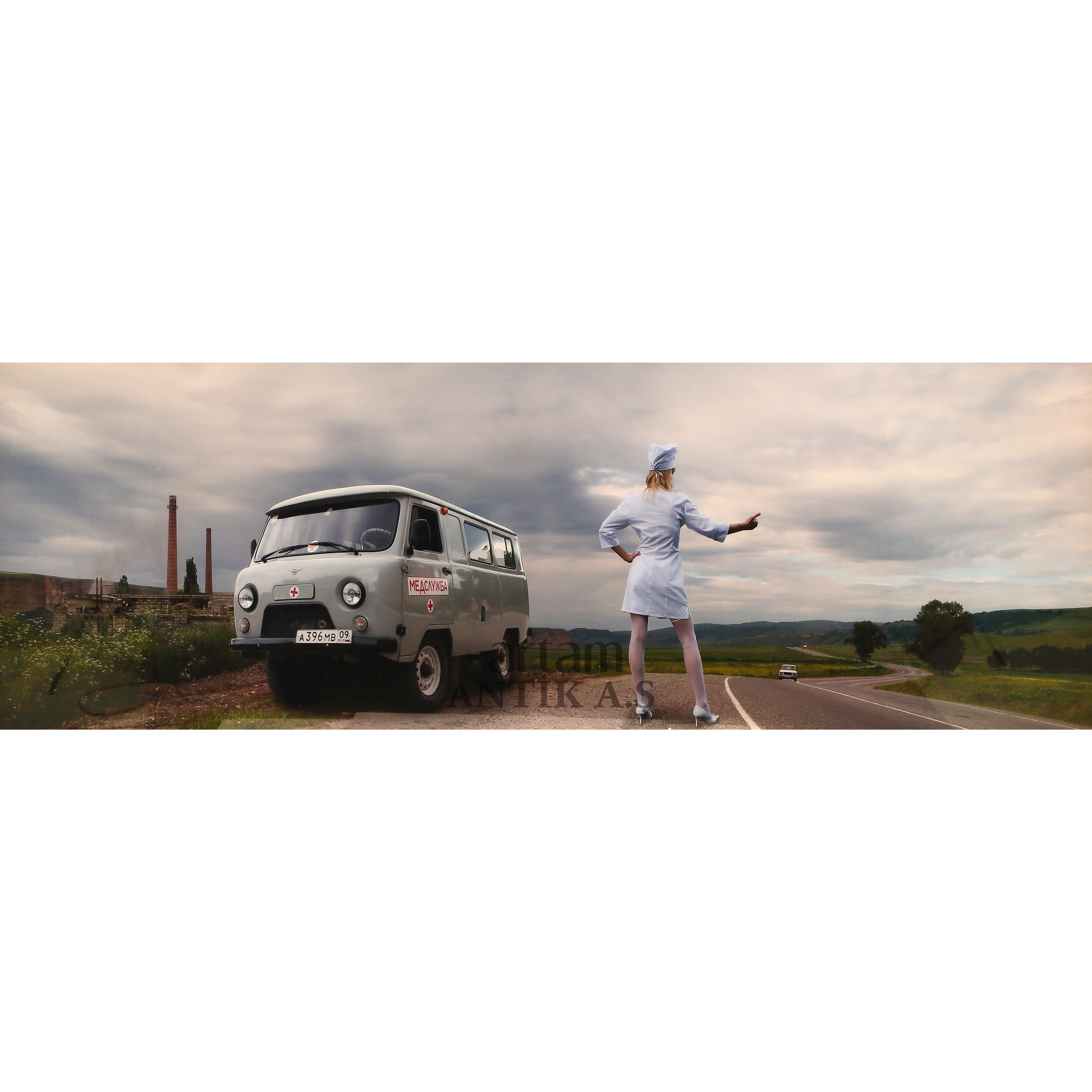 Artwork by Bashir Borlakov, Untitled, Made of photograph