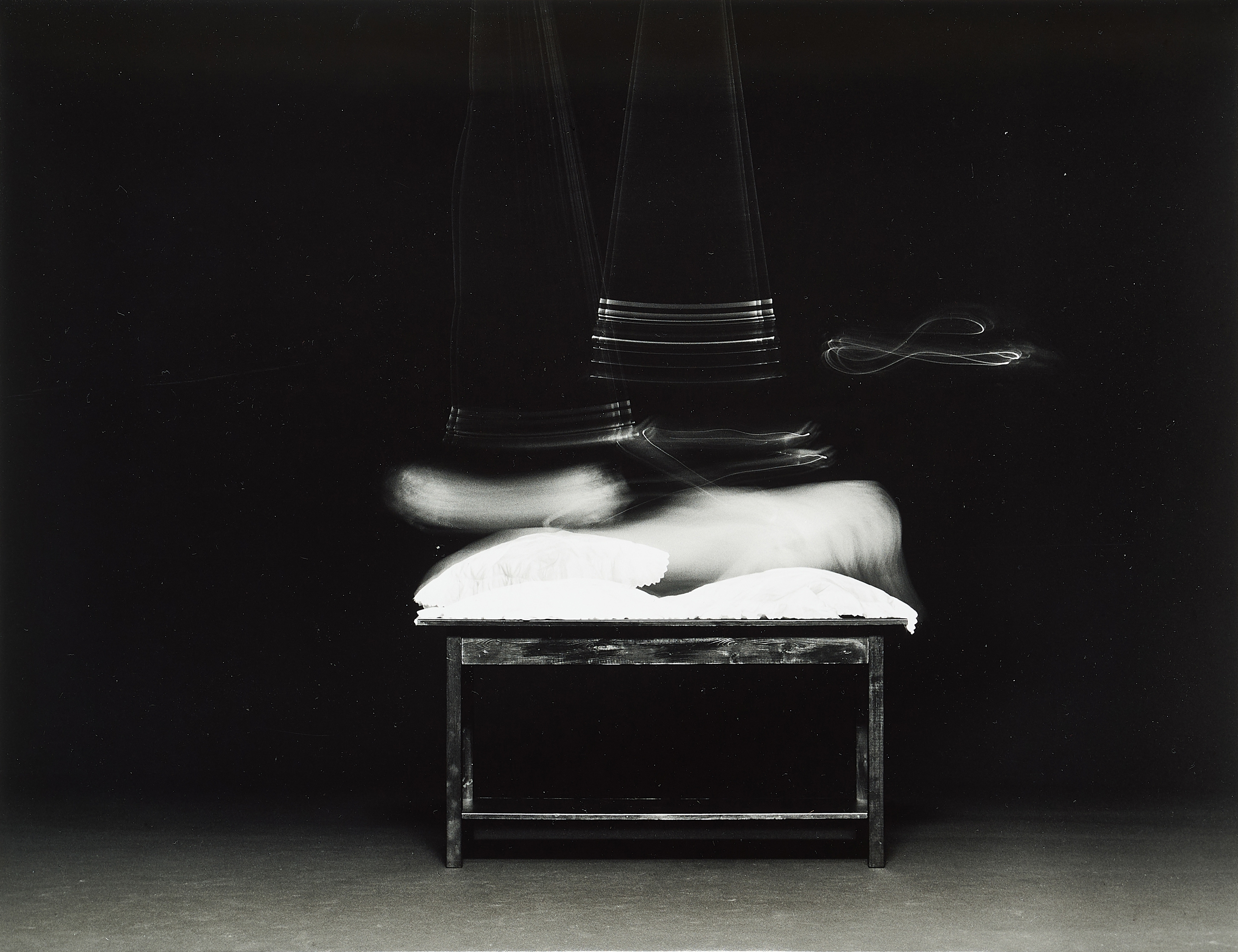 Artwork by Jürgen Klauke, Desasteriöses Ich "Daseinsrenovierung"., Made of gelatin silver prints