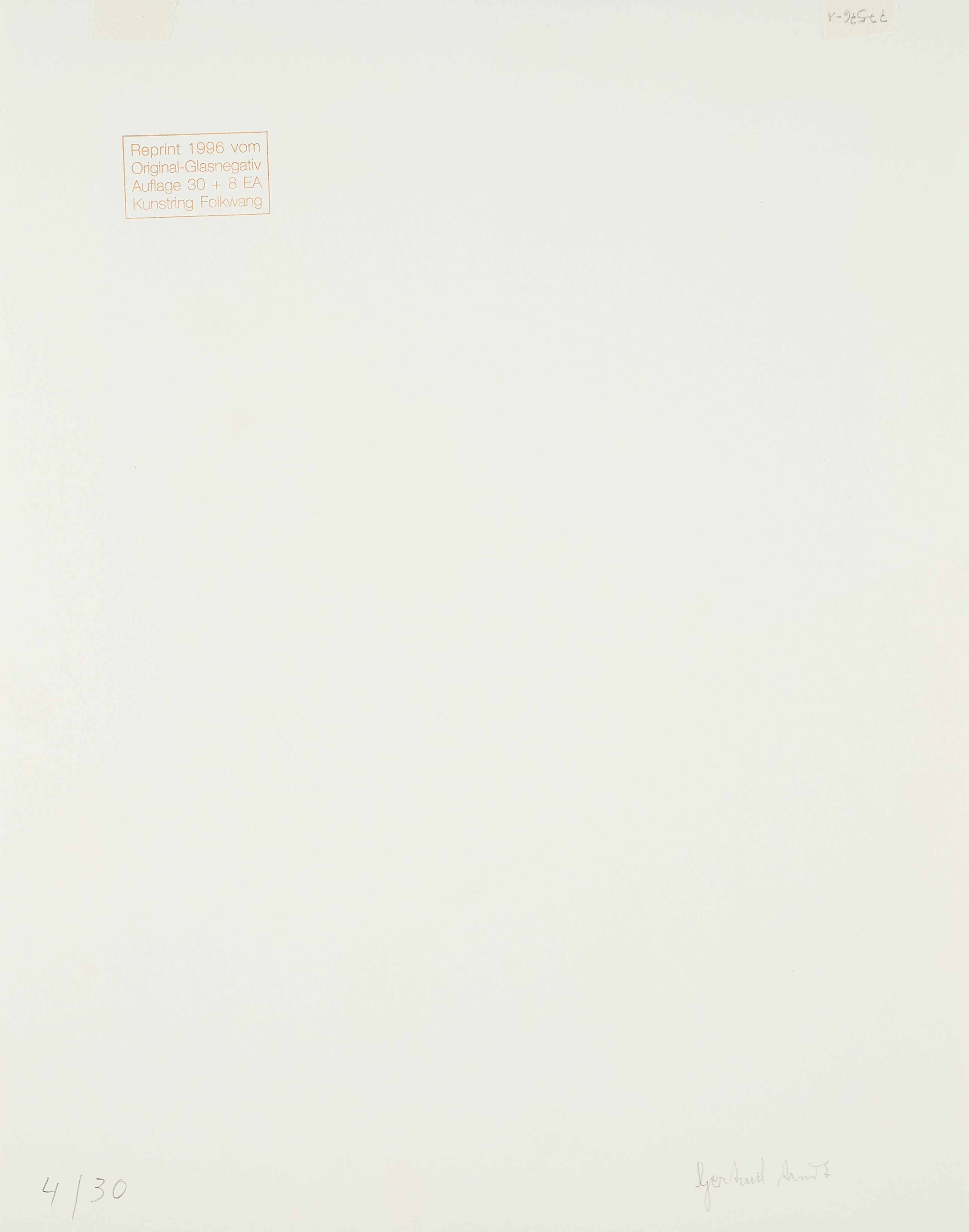 Artwork by Gertrud Arndt, Otti Berger in der Kantine am letzten Tag vor der Schließung des Bauhauses., Made of Later silver bromide gelatine print