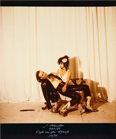 Pietà. by Jürgen Klauke, 1977/1980