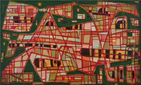 Alfred Manessier | Détours par les Flandres 1949 (1950) | MutualArt