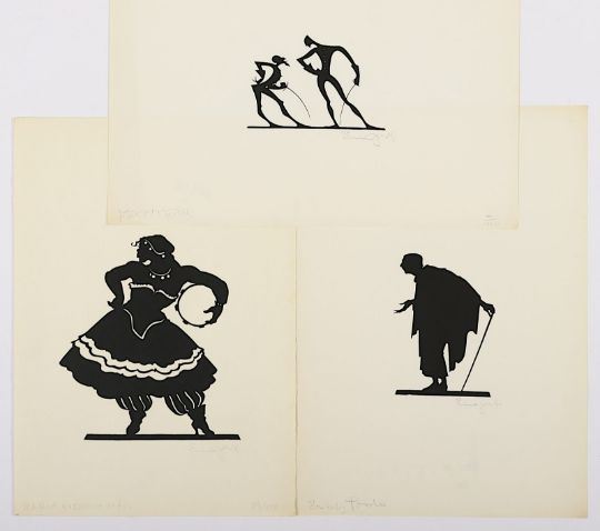 Ernst Moritz Engert | 3 Arbeiten: Fechter | MutualArt