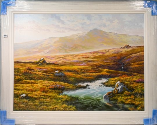 Artwork by Brian D. Horswell, Dartmoor, Made of oil on canvas