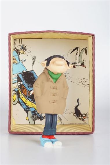 Gaston en Duffle-Coat - figurine Gaston Lagaffe - Prix & Rareté