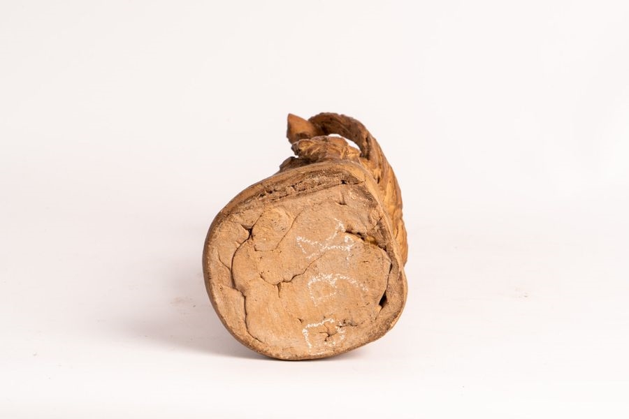 Artwork by Jean Gustave Saint-jean, St. J., Made of pedestal
terracotta