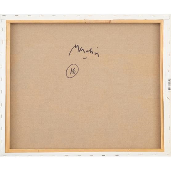 Artwork by Renzo Meschis, Cesto di castagne, Made of oil on canvas