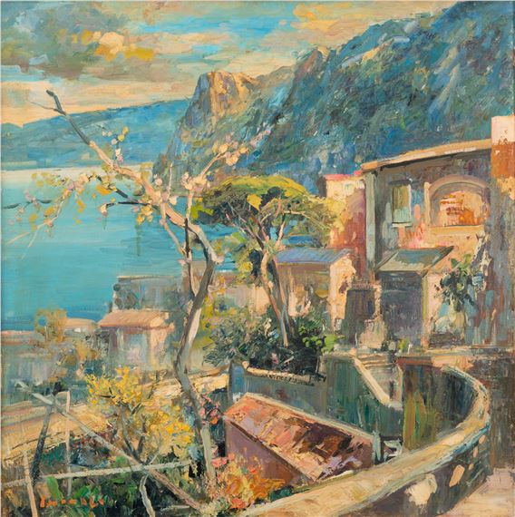 Paesaggio costiero by Pasquale Monaco