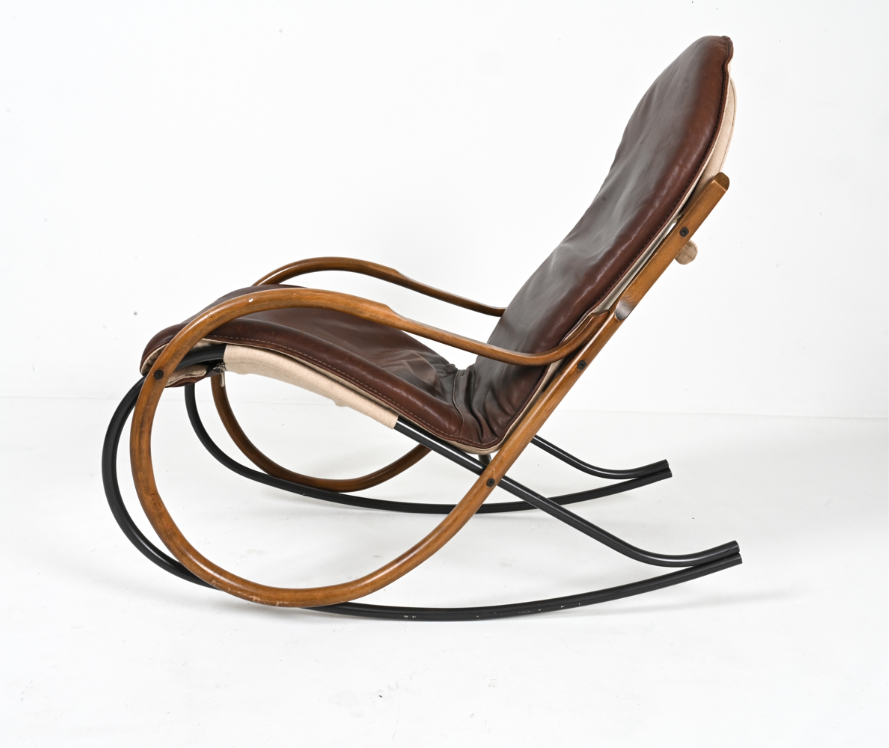 Michael Thonet | GERMAN BENTWOOD ROCKING CHAIR MANNER OF THONET | MutualArt