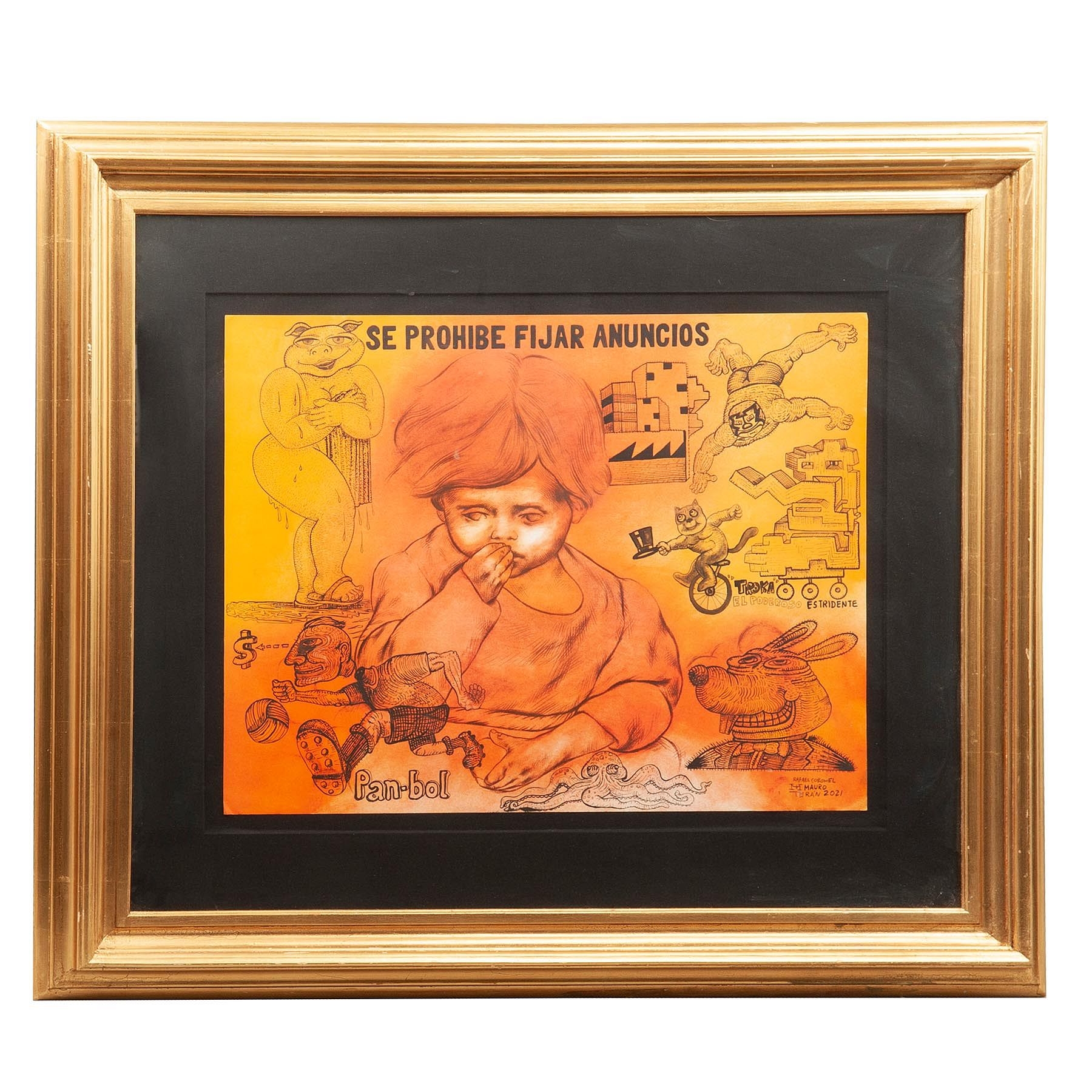 Artwork by Mauro Terán, Sin título