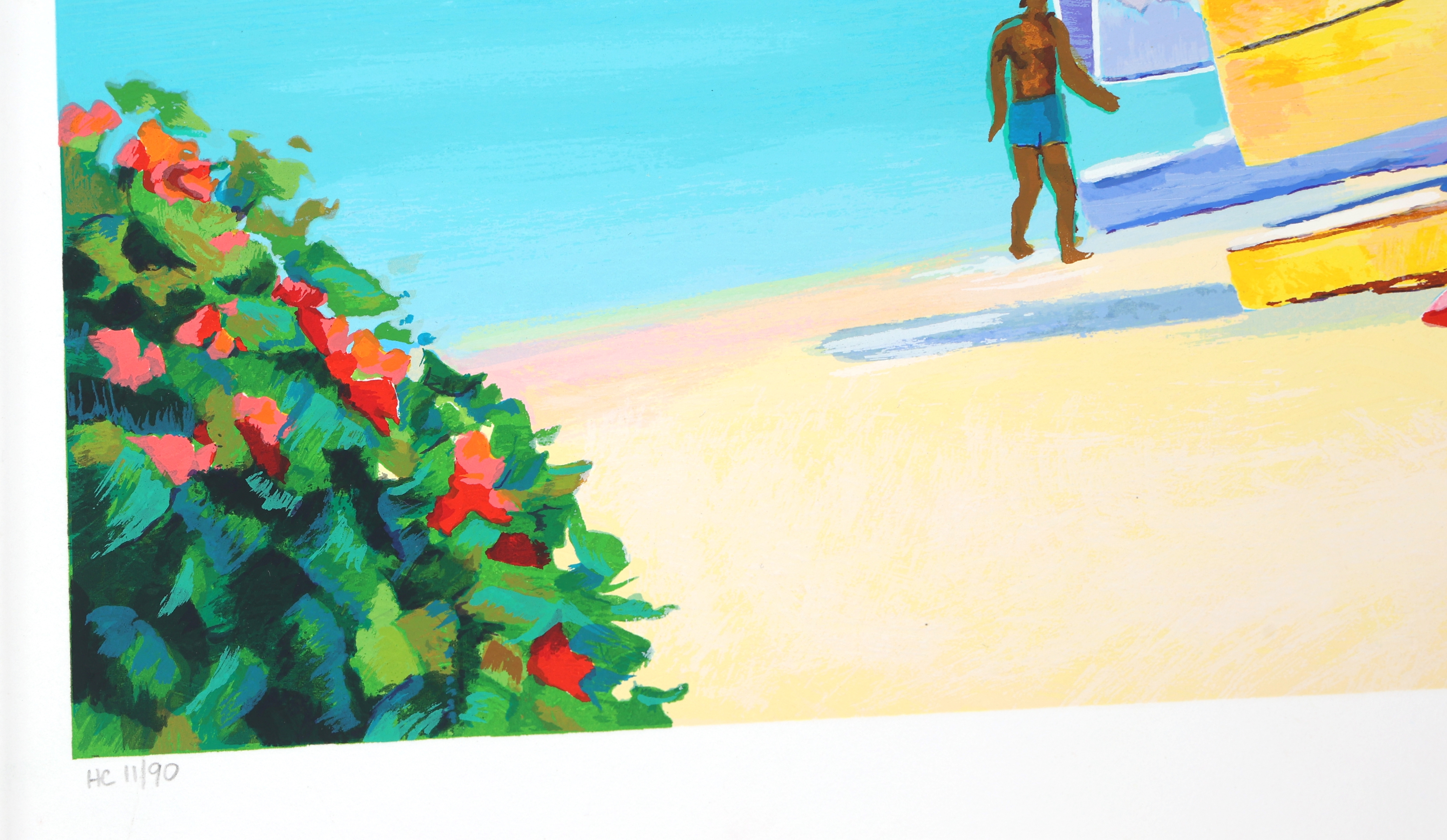 Alex Pauker | ALEX PAUKER SERIGRAPH ISLAND DESTINATION SIGNED PRINT ...