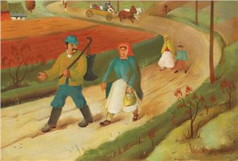 On the Road - Kamilo Ružička