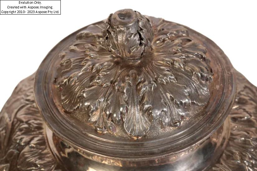 Artwork by Jacob Bodendick, : AN IMPORTANT PAIR OF CHARLES II SILVER GINGER JARS AND COVERS, Made of SILVER