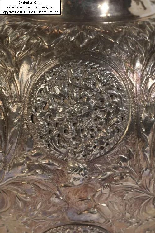 Artwork by Jacob Bodendick, : AN IMPORTANT PAIR OF CHARLES II SILVER GINGER JARS AND COVERS, Made of SILVER