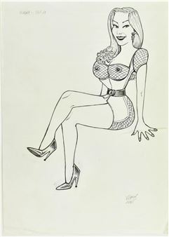 MOANA SKETCH ON PAPER - Vittorio Zocco