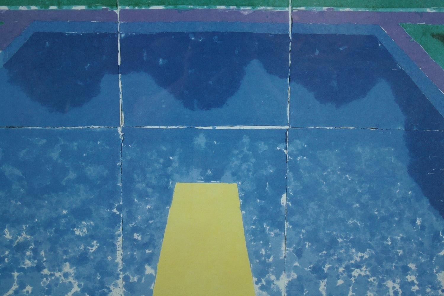 David Hockney | Piscines de Papier | MutualArt