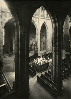 Josef Sudek | St. Vitus Cathedral. Prague (ca. 1950) | MutualArt
