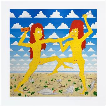 Alexander Revier: Gentle Persuasion: A Study of Splatter - Ro2 Art Gallery