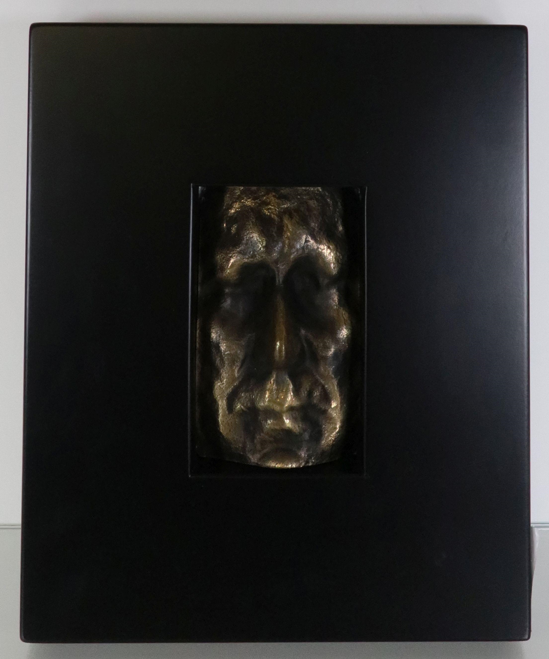 Artwork by Dieter A. Grabe, Dieter A. Grabe * (geb. 1949, Leverkusen, tätig in St. Ulrich a. Pillersee, Tirol), Made of Bronzerelief