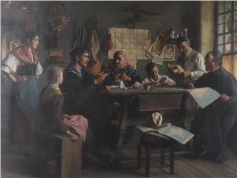 Die Heimkehr des jungen Seemannes - Leopold Bara