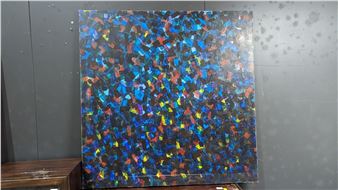 Abstract in Blue - Stuart Giles