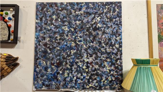 Abstract in Blue by Stuart Giles