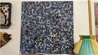 Abstract in Blue - Stuart Giles