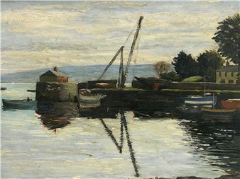 Lakeside Moored Boats - David More