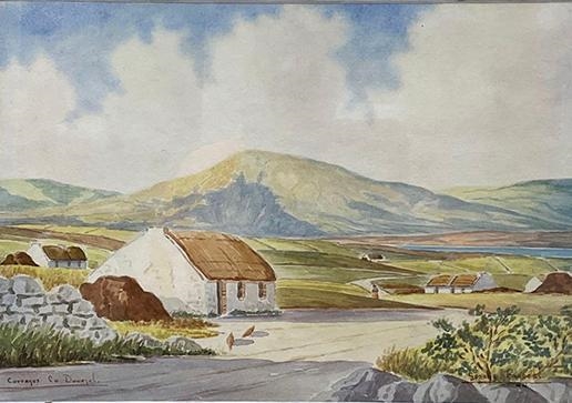 George Farrell | Cottages Co Donegal | MutualArt